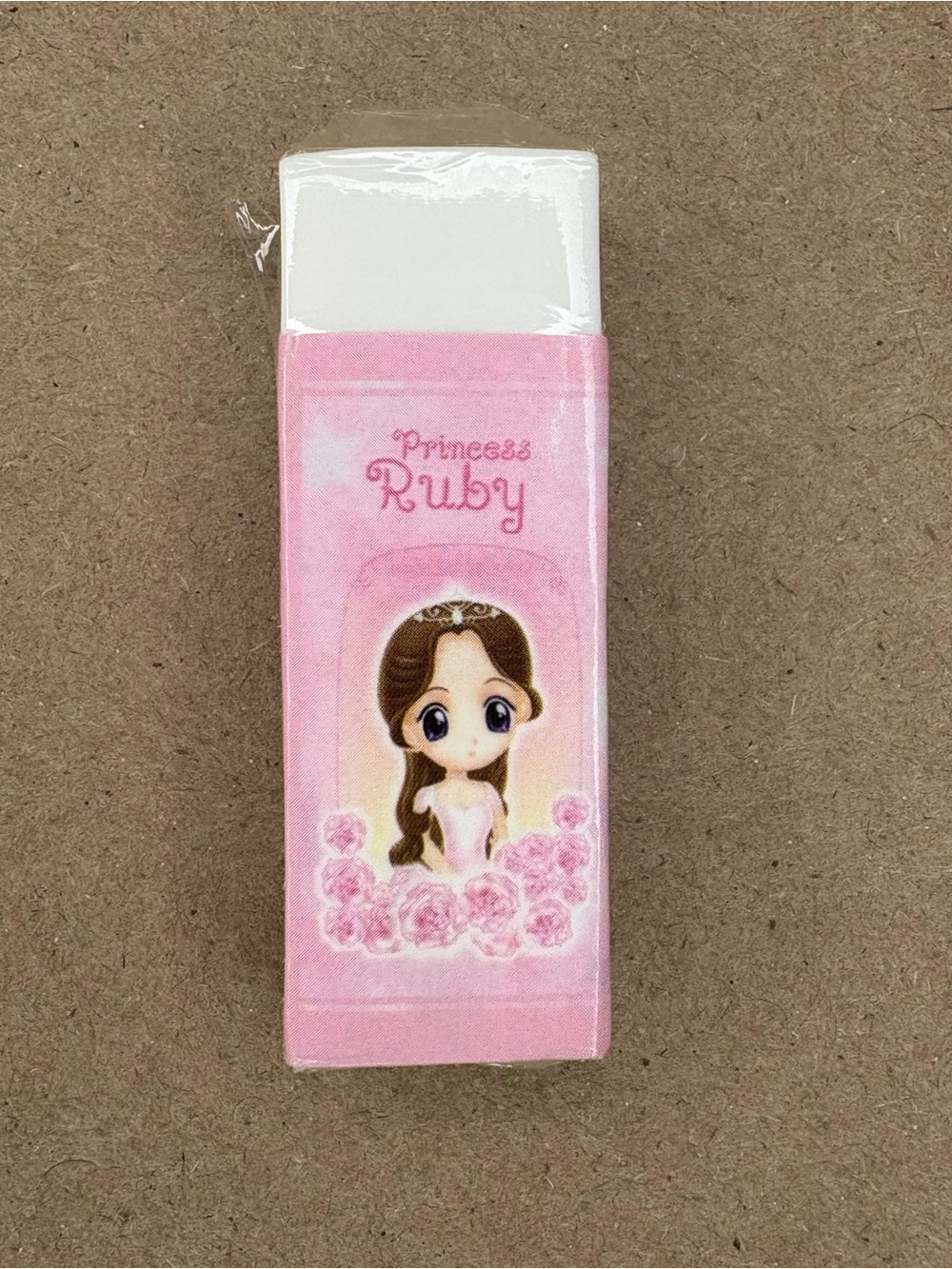 NEW Princess Ruby Korea Vintage Stationery Eraser
